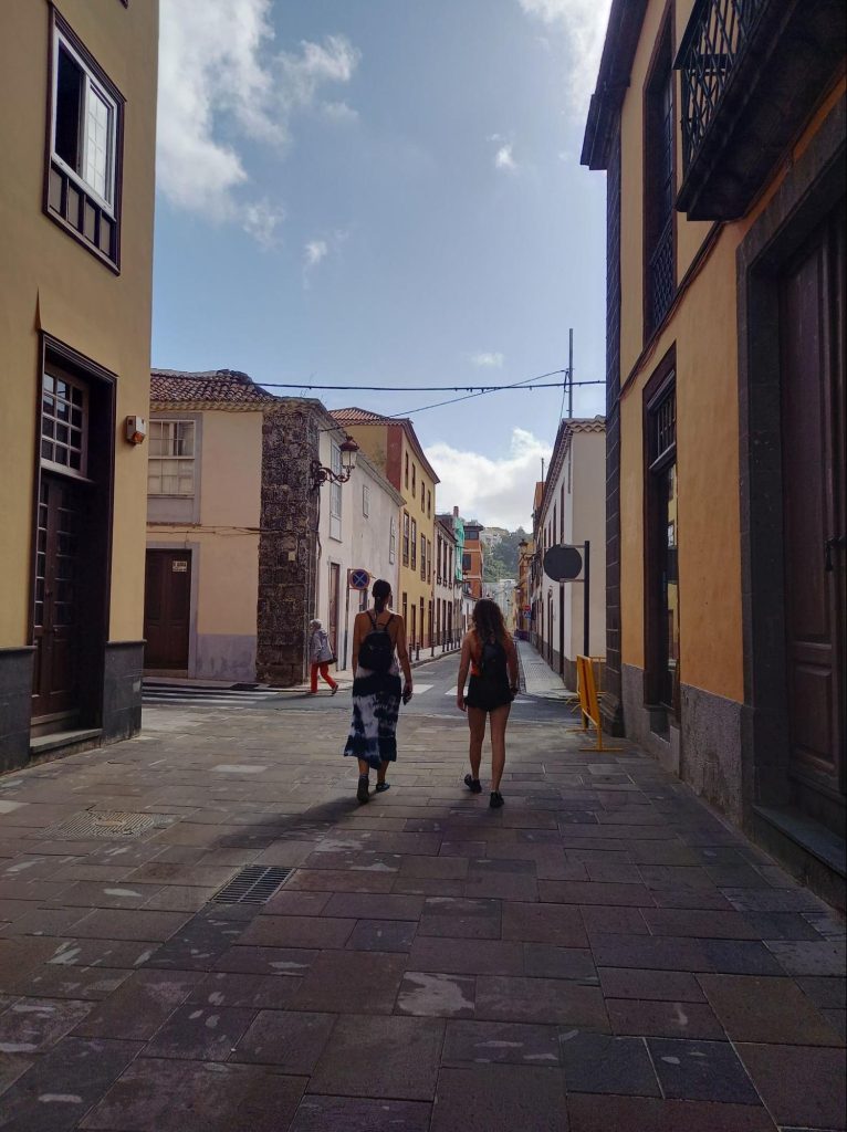 A workation walk around Tenerife streets