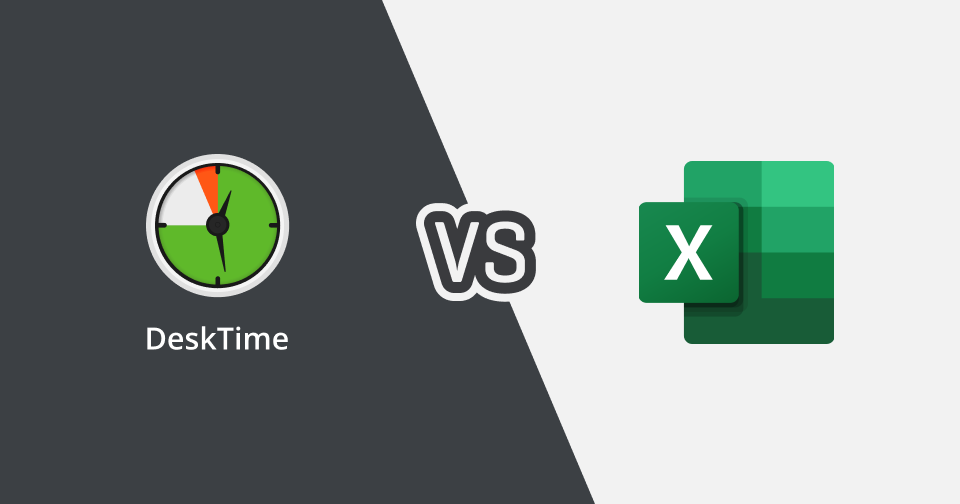 Excel timesheet template vs. automatic time tracking software